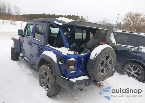 2018 Jeep Wrangler Unlimited Sport S 4X4 из США, поврежденный, VIN 1C4HJXDG6JW243892